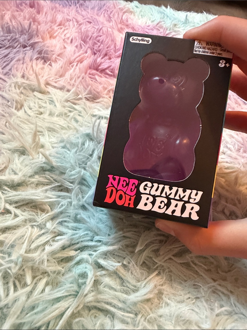 Nee Doh Gummy Bear Sensory Toy - Purple